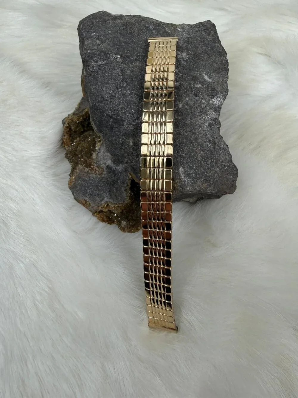 Vintage Admiral USA RGP Rolled Gold Plate Expandable Watch Band 5
